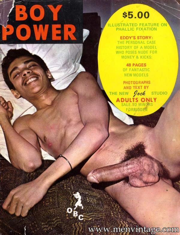 naked vintage boys in Boy Power magazine