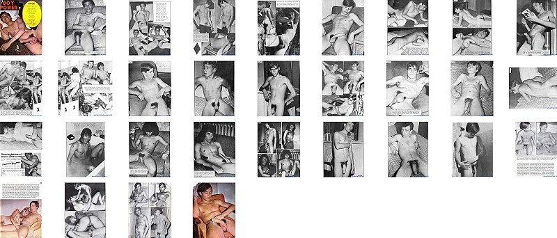 preview from members area of Boy Power vintage magazine