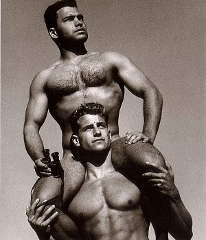 vintage naked men