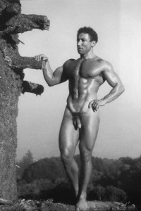 muscle men naked in vintage male erotica