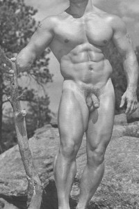 Male vintage erotica with hot muscle men