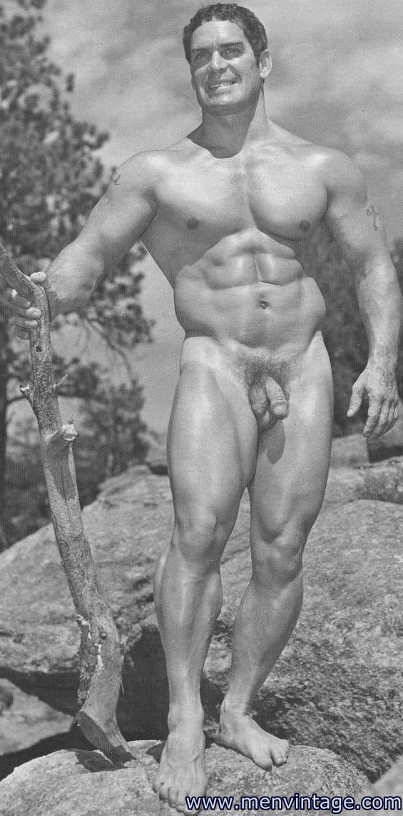 Male vintage erotica with hot muscle men