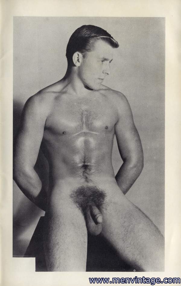 Muscle men with big balls - Male Vintage Erotica.