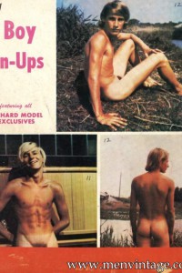 Nude boys in male erotic vintage photography